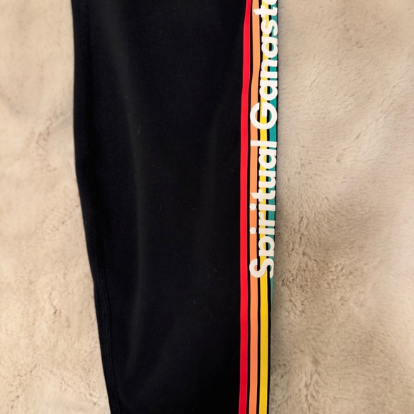 Spiritual Gangster Rainbow Eco Jersey Leggings - Picture 4 of 6